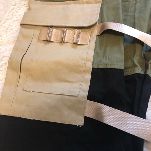 okami black and green men’s cargo pants | XL - Picture 4 of 5